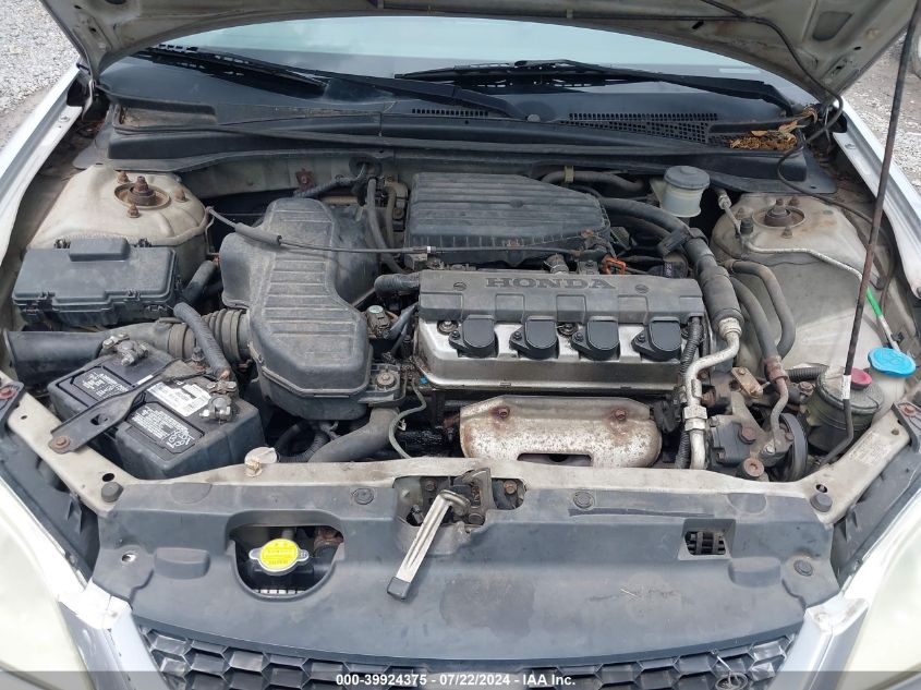 2004 Honda Civic Vp VIN: 1HGEM22164L066246 Lot: 39924375