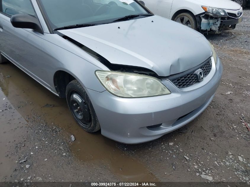 2004 Honda Civic Vp VIN: 1HGEM22164L066246 Lot: 39924375