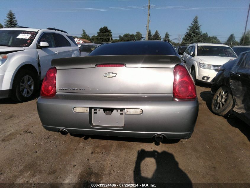 2006 Chevrolet Monte Carlo Ltz VIN: 2G1WN151X69346793 Lot: 39924406