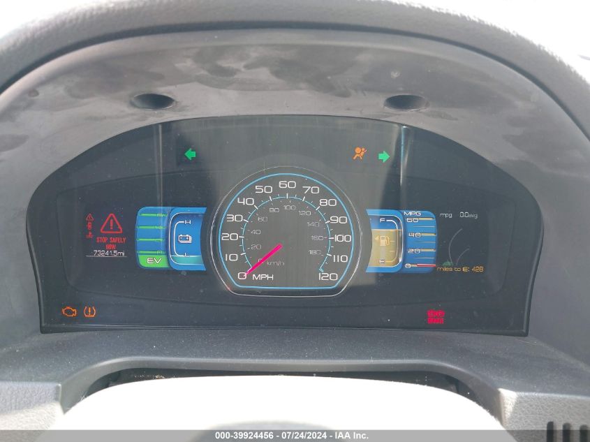 2010 Ford Fusion Hybrid VIN: 3FADP0L33AR280958 Lot: 39924456