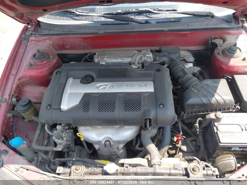 2004 Hyundai Elantra Gls/Gt VIN: KMHDN46D74U903857 Lot: 39924457