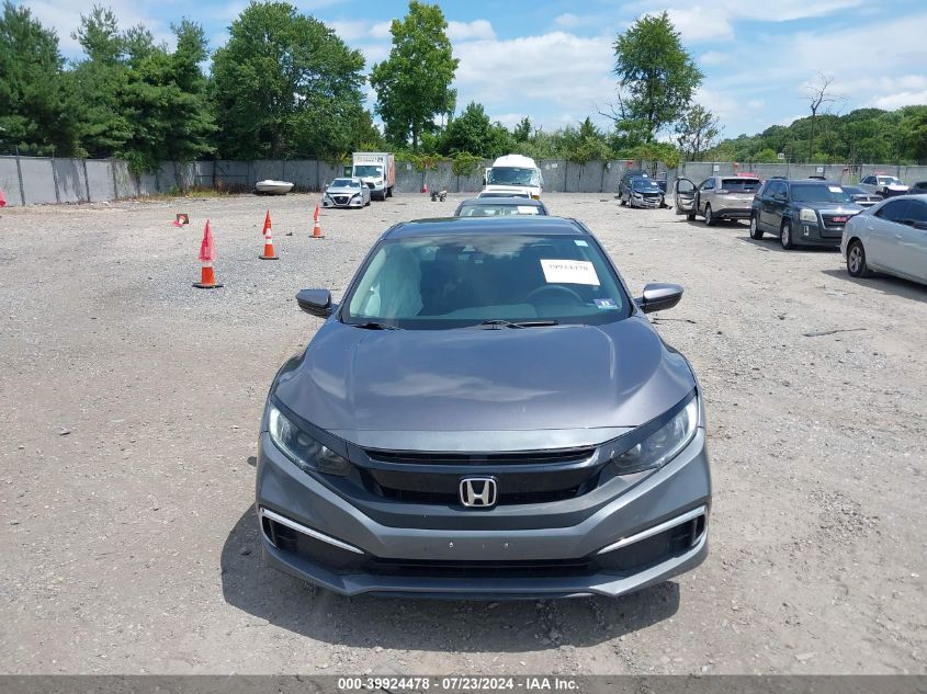 2019 Honda Civic Lx VIN: 19XFC2F69KE005281 Lot: 39924478