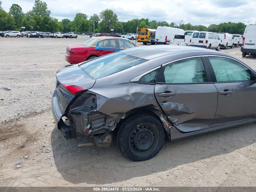 2019 Honda Civic Lx VIN: 19XFC2F69KE005281 Lot: 39924478