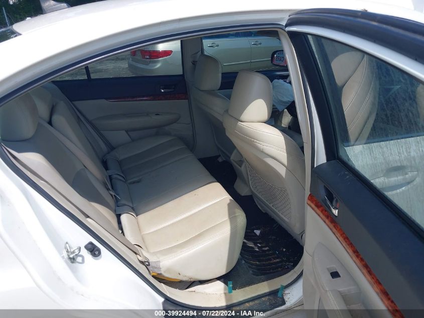 2011 Subaru Legacy 3.6R Limited VIN: 4S3BMDL67B2246989 Lot: 39924494