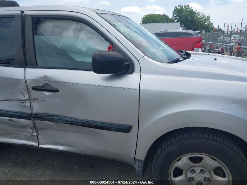 2011 Honda Pilot Lx VIN: 5FNYF3H21BB034249 Lot: 39924504