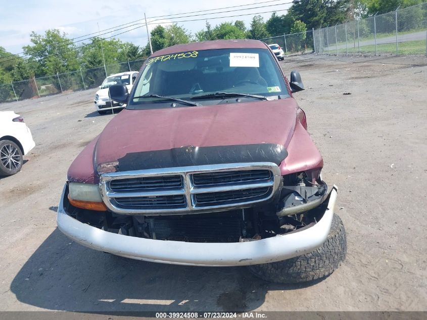 2002 Dodge Dakota Slt VIN: 1B7HL48X62S602010 Lot: 39924508