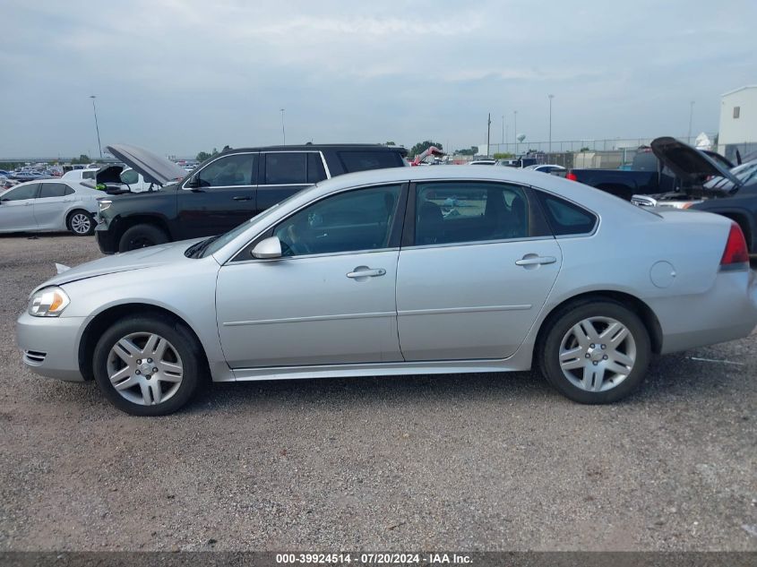 2016 Chevrolet Impala Limited Lt VIN: 2G1WB5E31G1149755 Lot: 39924514