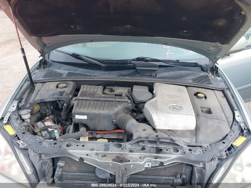 2006 Lexus Rx 400H 400 VIN: JTJGW31U762000510 Lot: 39924524