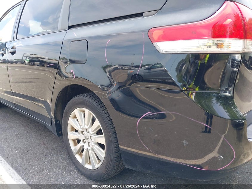 2012 Toyota Sienna Le 7 Passenger VIN: 5TDJK3DC5CS036515 Lot: 39924527