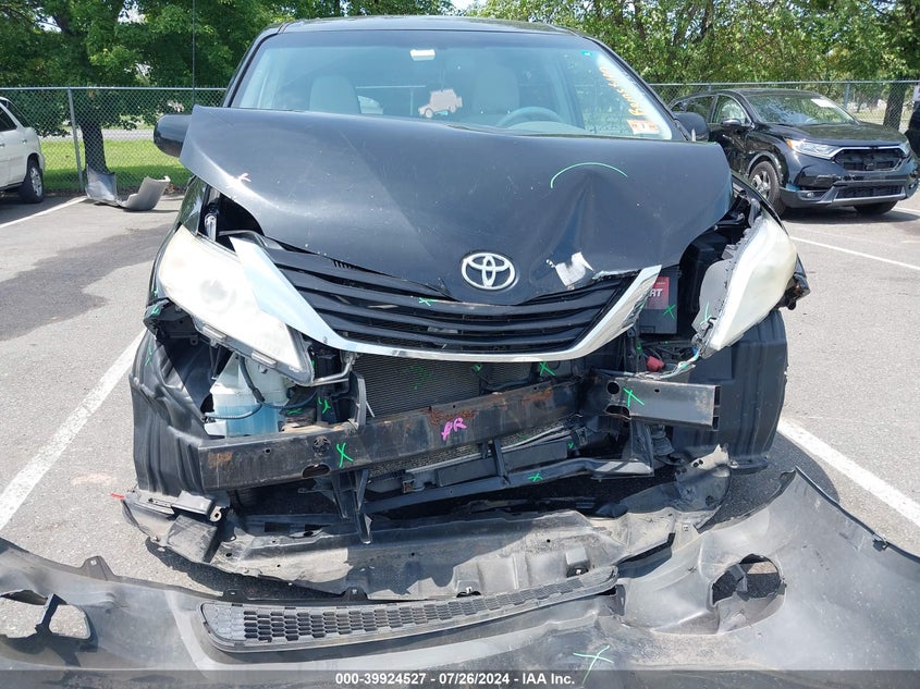 2012 Toyota Sienna Le 7 Passenger VIN: 5TDJK3DC5CS036515 Lot: 39924527