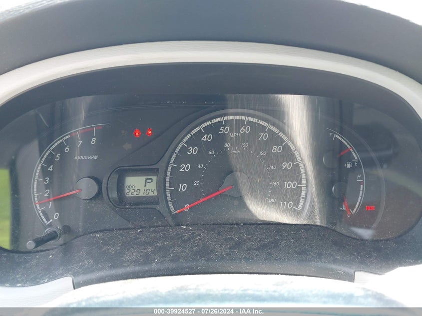 2012 Toyota Sienna Le 7 Passenger VIN: 5TDJK3DC5CS036515 Lot: 39924527