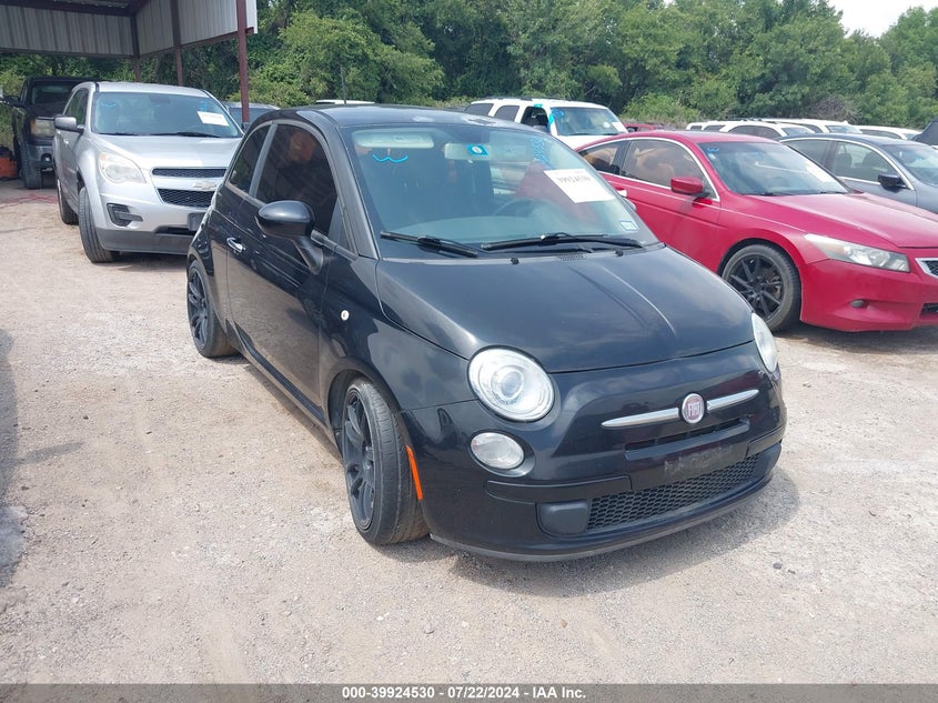 2012 Fiat 500 Pop VIN: 3C3CFFAR7CT366030 Lot: 39924530