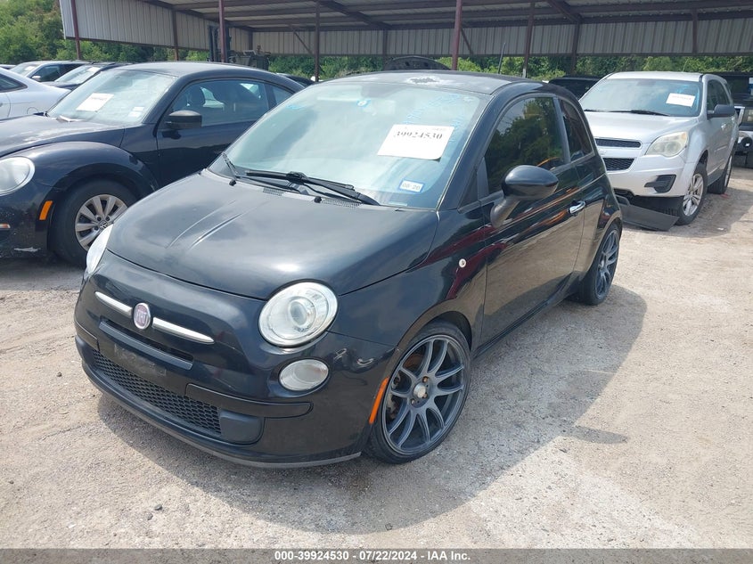 2012 Fiat 500 Pop VIN: 3C3CFFAR7CT366030 Lot: 39924530