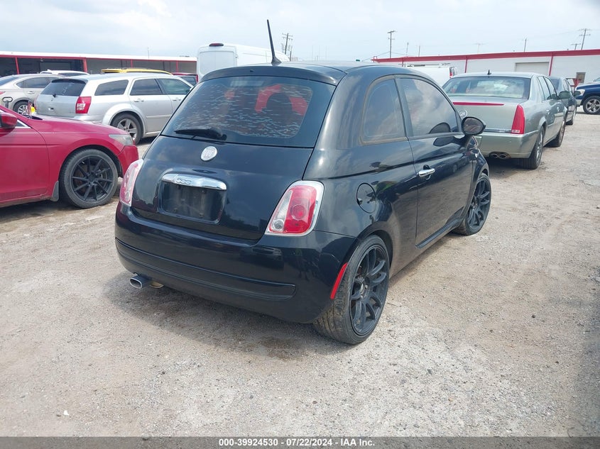 2012 Fiat 500 Pop VIN: 3C3CFFAR7CT366030 Lot: 39924530
