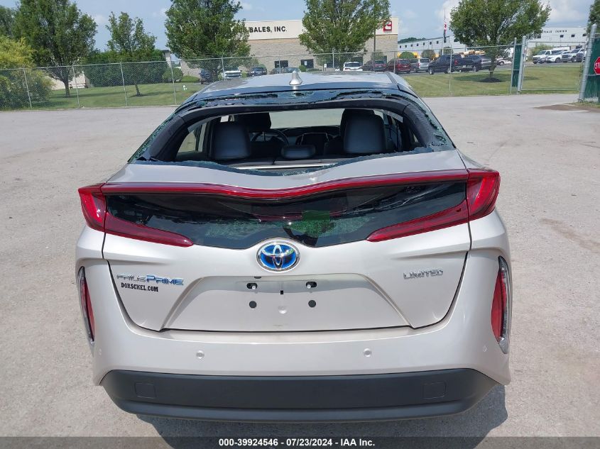 2020 Toyota Prius Prime Limited VIN: JTDKARFP8L3131808 Lot: 39924546