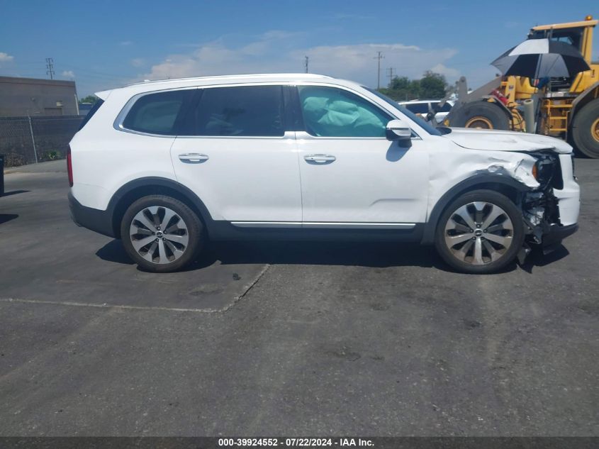 2022 Kia Telluride S VIN: 5XYP64HC2NG280962 Lot: 39924552