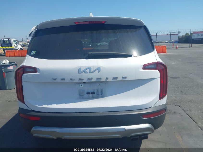 5XYP64HC2NG280962 2022 Kia Telluride S