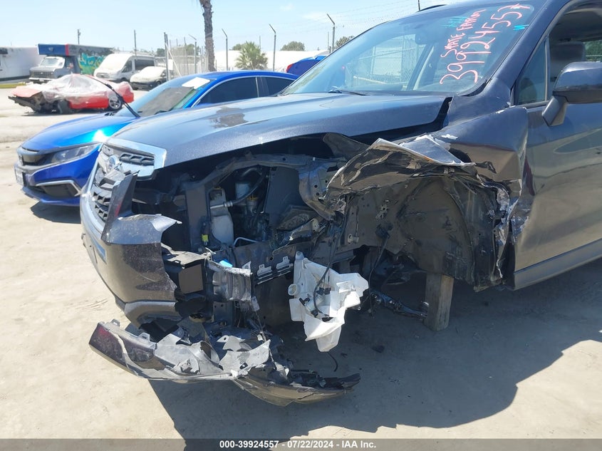 2018 Subaru Forester 2.5I Premium VIN: JF2SJAGCXJH430392 Lot: 39924557