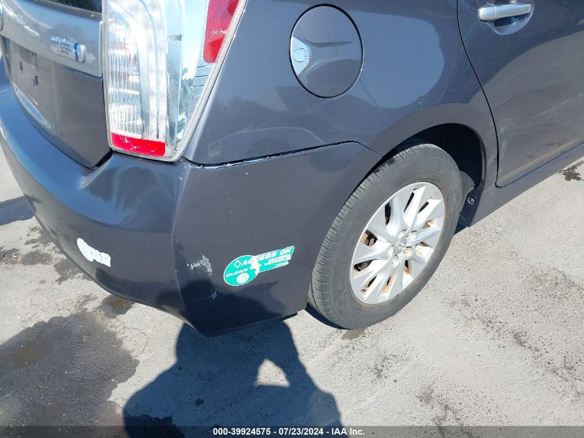 2012 Toyota Prius Plug-In VIN: JTDKN3DP2C3026234 Lot: 39924575