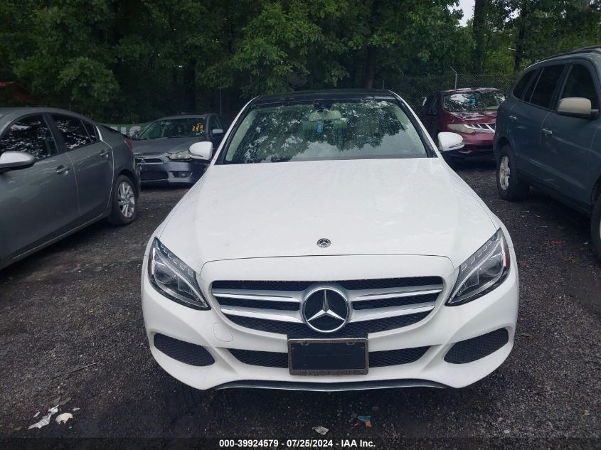 2018 Mercedes-Benz C 300 4Matic VIN: WDDWF4KB0JR322848 Lot: 39924579