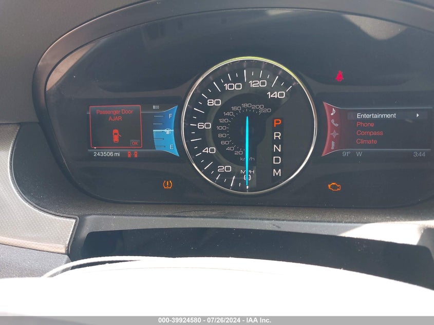 2011 Ford Edge Sel VIN: 2FMDK3JC9BBA09492 Lot: 39924580