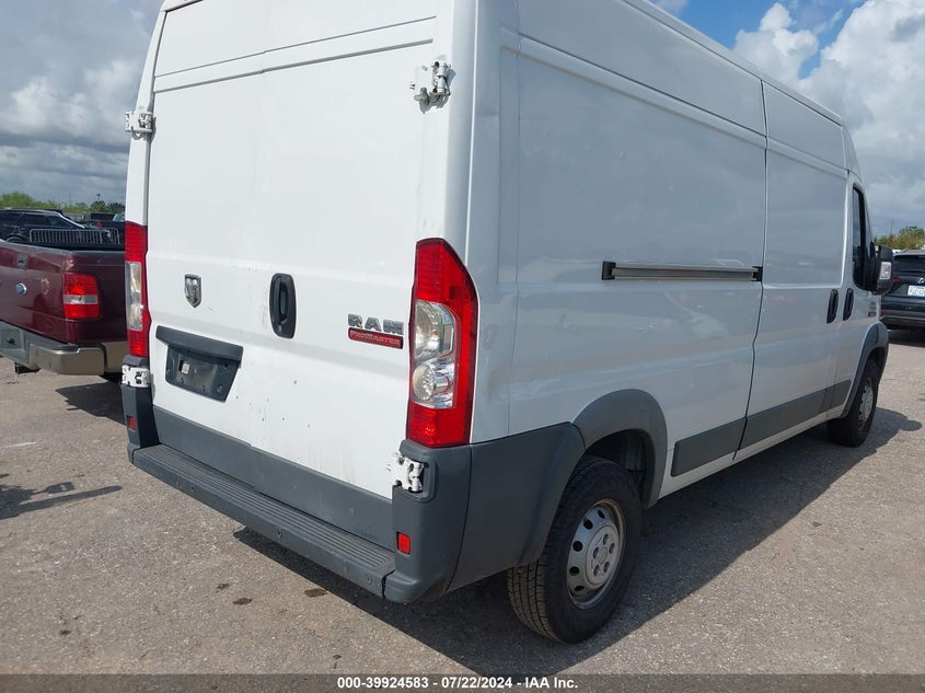 2018 Ram Promaster 2500 High Roof 159 Wb VIN: 3C6TRVDG6JE108727 Lot: 39924583