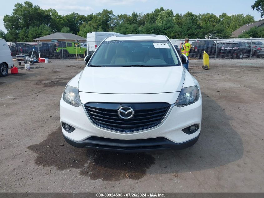 2013 Mazda Cx-9 Touring VIN: JM3TB3CV4D0424830 Lot: 39924595