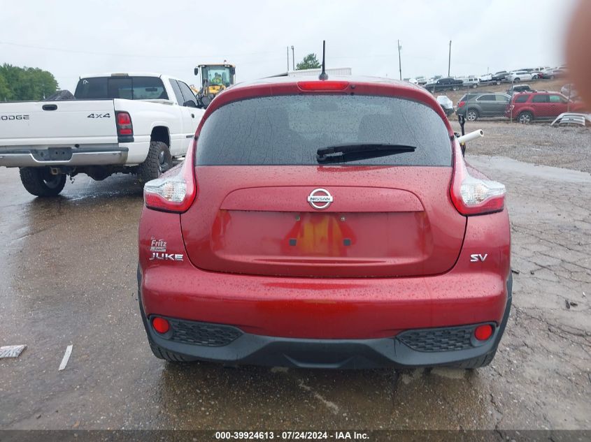 2015 Nissan Juke Sv VIN: JN8AF5MR2FT507048 Lot: 39924613