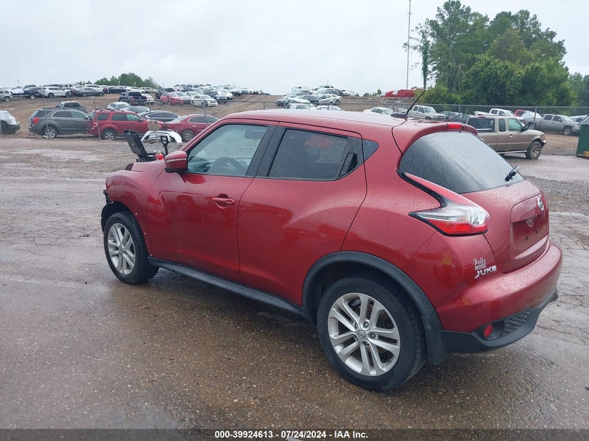 2015 Nissan Juke Sv VIN: JN8AF5MR2FT507048 Lot: 39924613
