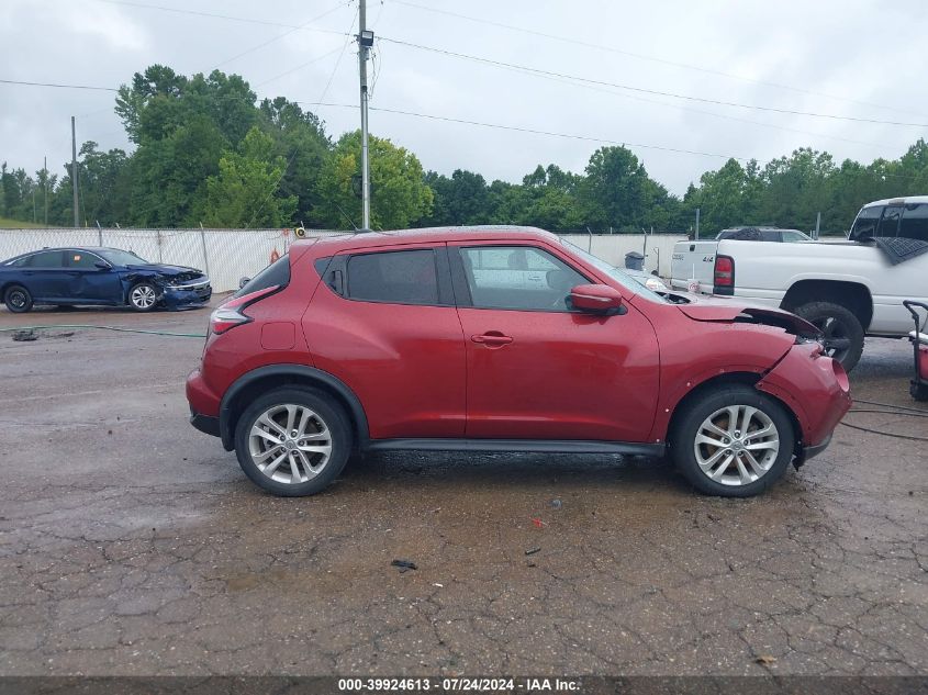 2015 Nissan Juke Sv VIN: JN8AF5MR2FT507048 Lot: 39924613