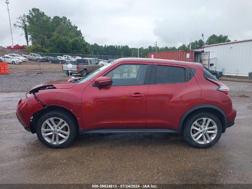 2015 Nissan Juke Sv VIN: JN8AF5MR2FT507048 Lot: 39924613