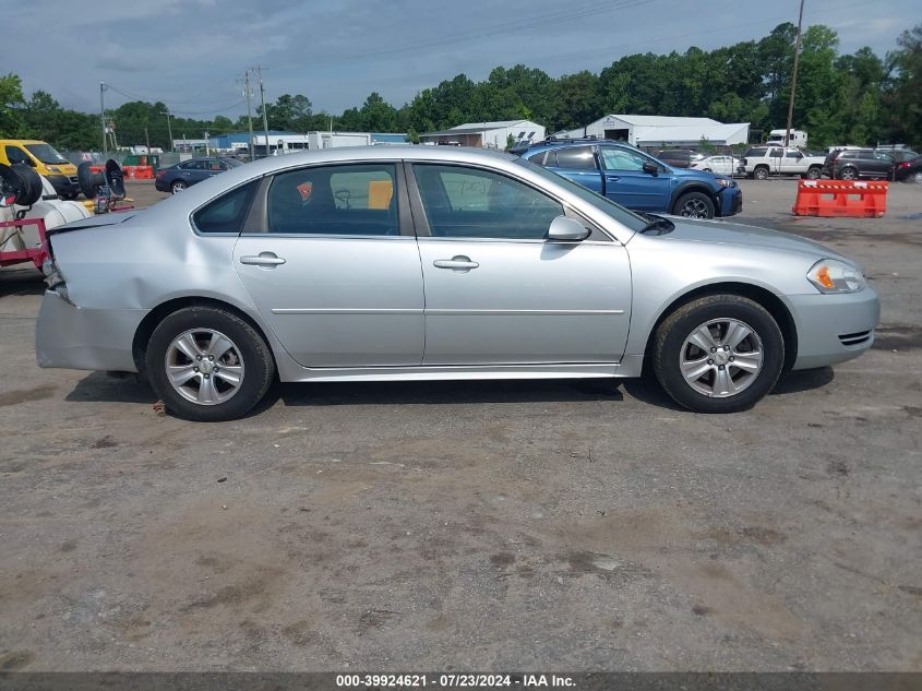 2014 Chevrolet Impala Limited Ls VIN: 2G1WA5E38E1141958 Lot: 39924621