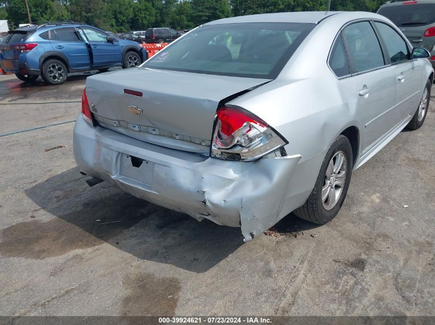 2014 Chevrolet Impala Limited Ls VIN: 2G1WA5E38E1141958 Lot: 39924621