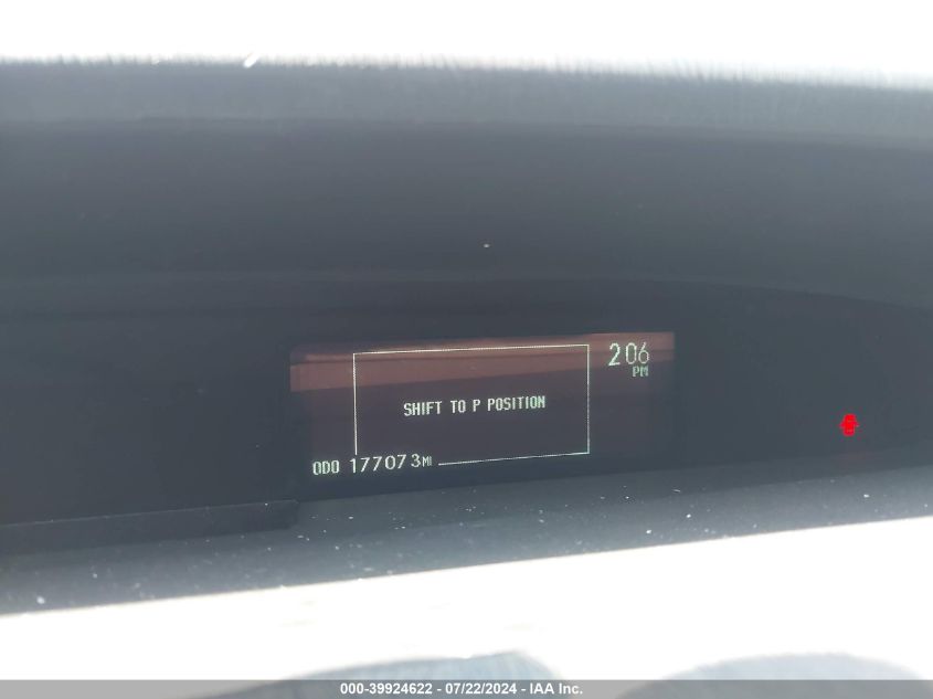 2010 Toyota Prius Ii VIN: JTDKN3DU4A0178195 Lot: 39924622