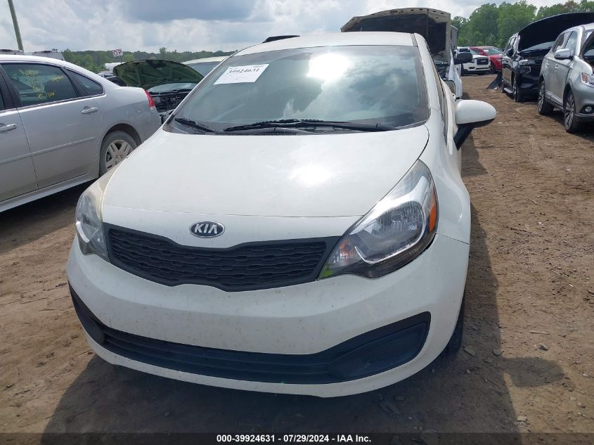 KNADM4A36E6326621 2014 Kia Rio Lx