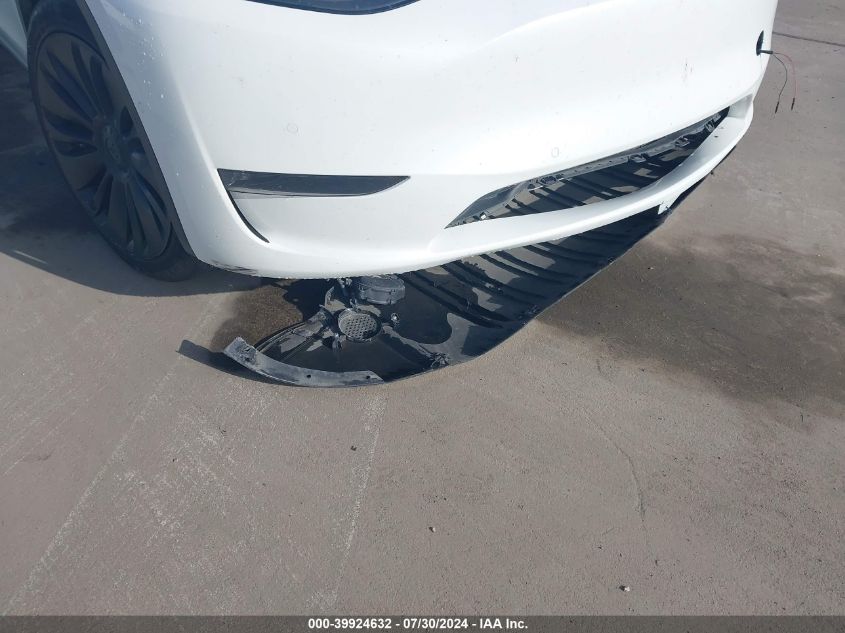 2021 Tesla Model Y Long Range Dual Motor All-Wheel Drive VIN: 5YJYGDEE1MF072021 Lot: 39924632