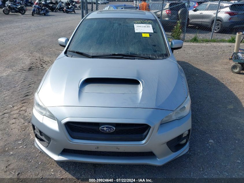 2016 Subaru Wrx Premium VIN: JF1VA1E61G9835090 Lot: 39924640