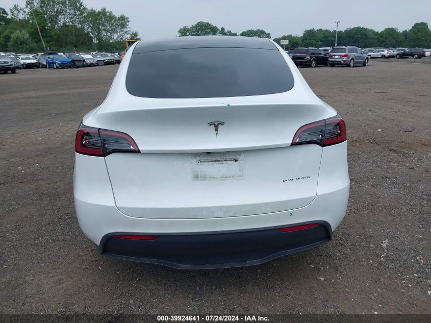 2023 TESLA MODEL Y AWD/LONG RANGE DUAL MOTOR ALL-WHEEL DRIVE - 7SAYGDEE7PA054465