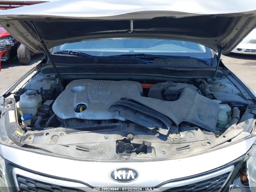 2013 Kia Optima Hybrid Ex VIN: KNAGM4AD5D5057912 Lot: 39924644