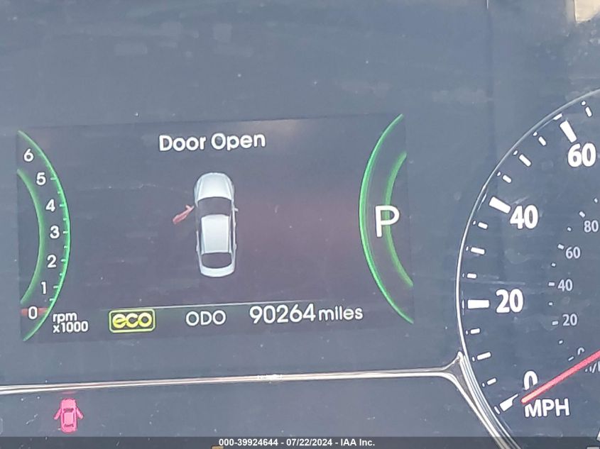 2013 Kia Optima Hybrid Ex VIN: KNAGM4AD5D5057912 Lot: 39924644