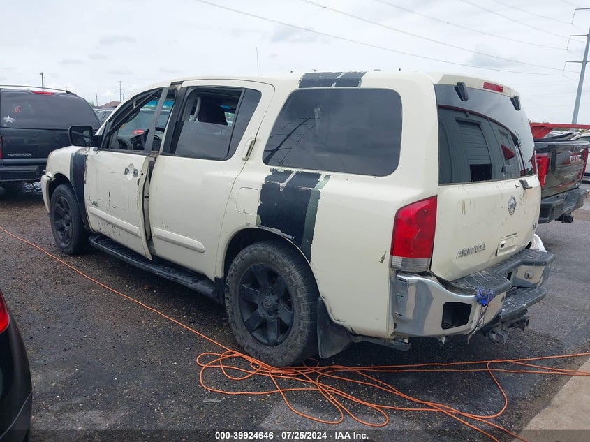 2005 Nissan Armada Le VIN: 5N1AA08A65N717961 Lot: 39924646