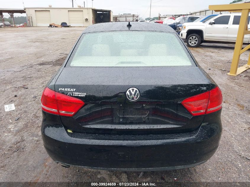 2013 Volkswagen Passat 2.5L Se VIN: 1VWBH7A31DC124928 Lot: 39924659