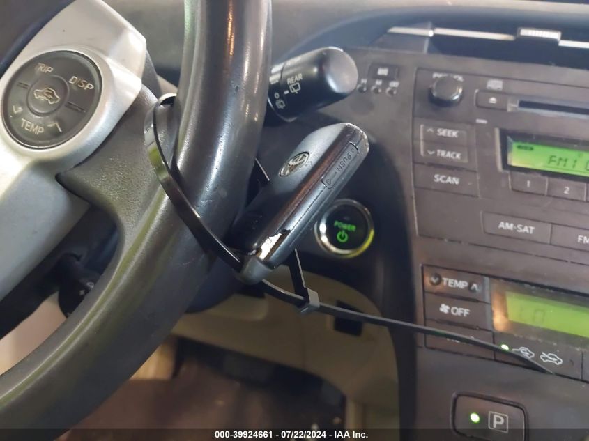 2011 Toyota Prius Two VIN: JTDKN3DUXB0260059 Lot: 39924661