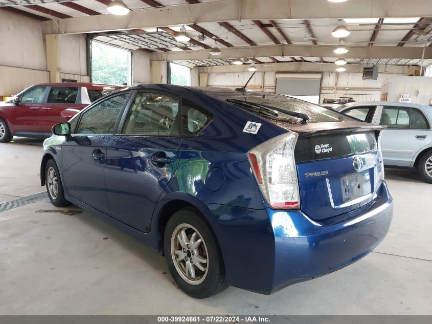 JTDKN3DUXB0260059 | 2011 TOYOTA PRIUS