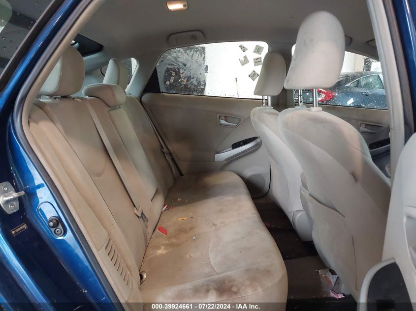 2011 Toyota Prius Two VIN: JTDKN3DUXB0260059 Lot: 39924661