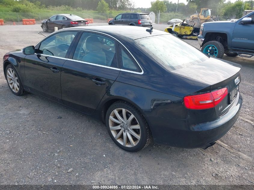 WAUFFAFL9DN016963 | 2013 AUDI A4