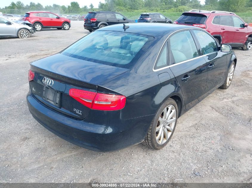 WAUFFAFL9DN016963 | 2013 AUDI A4