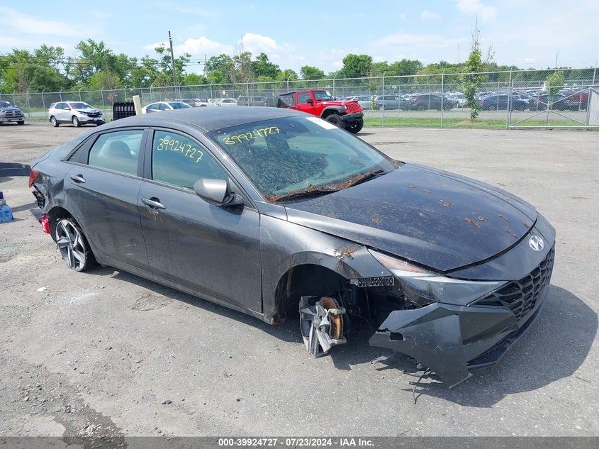 VIN 5NPLS4AG7PH102791 2023 HYUNDAI ELANTRA SEL