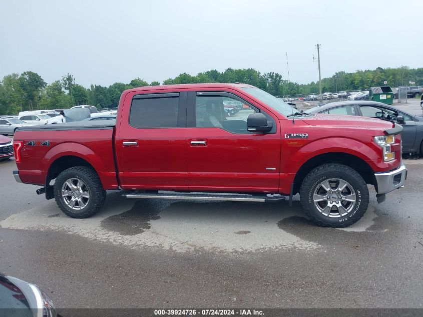 2016 Ford F-150 Xlt VIN: 1FTEW1EP3GFD08867 Lot: 39924726