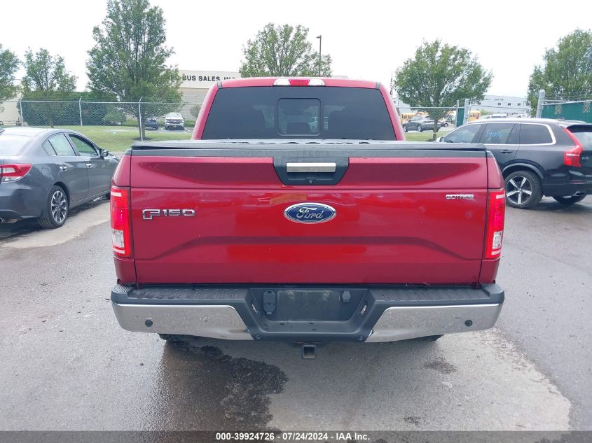 2016 Ford F-150 Xlt VIN: 1FTEW1EP3GFD08867 Lot: 39924726